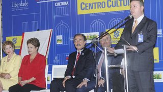 Governador Antonio Anastasia e presidente Dilma Rousseff inauguram Centro Cultural Banco do Brasil