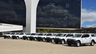 Coordenadorias municipais de Defesa Civil recebem 22 novos veículos