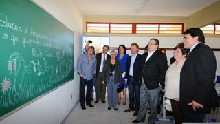 Vice-governador realizou inauguração de novas instalações da Escola Estadual Francisco Antônio Pires