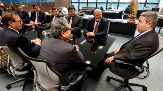 Além de autoridades do país, participaram do encontro oito empresários peruanos de diversas áreas
