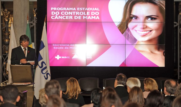 Durante o evento, Antônio Jorge destacou nova faixa etária para realização de mamografia