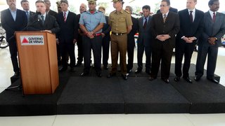 Forças de segurança pública de Minas Gerais recebem novos equipamentos e viaturas