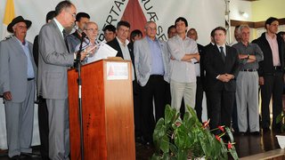 O prefeito de Bonfim, Ermir Fonseca Moreira, agradeceu pela inserção do município no programa