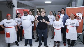 Primeira etapa do projeto Gastronomia no Morro chega ao Aglomerado Santa Lúcia