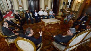 Encontro entre o governador e os gestores do Sul de Minas foi realizado no Palácio da Liberdade