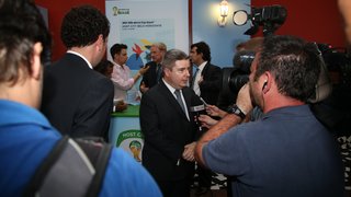 Em entrevista, governador comentou os jogos que Belo Horizonte vai receber durante a Copa do Mundo