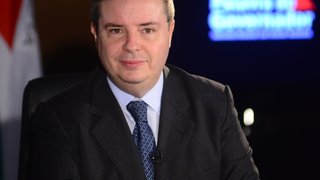 O governador de Minas Gerais, Antonio Anastasia