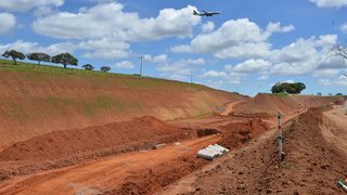 Obras no entorno do aeroporto de Confins contemplam duplicação de vias e construção de novos viaduto