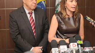 Leonardo Colombini e Renata Vilhena apresentaram resultados fiscais e avanços alcançados em Minas