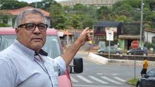O motorista de vans José Teixeira pretende ganhar uma renda extra durante o Mundial