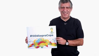Treinadores de grandes seleções posam para campanha pelos 100 dias da Copa
