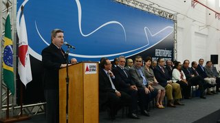 Aeroporto Industrial foi inaugurado pelo governador Antonio Anastasia nesta sexta-feira