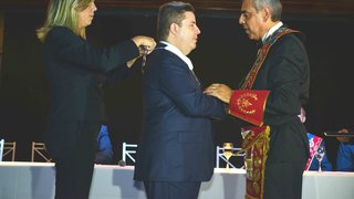 Governador Anastasia recebe homenagem de instituição maçônica