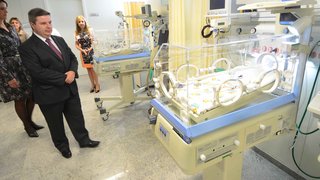 Inauguração das obras de reforma da ala C e do bloco D do Hospital Governador Israel Pinheiro