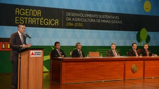 O secretário de Estado de Agricultura, Pecuária e Abastecimento, Zé Silva, participou do evento