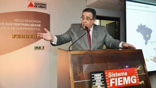 Vice-governador Alberto Pinto Coelho, o anúncio de expansão da Ferrero Rocher