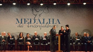 Alberto Pinto Coelho preside a 63ª solenidade de entrega da Medalha da Inconfidência em Ouro Preto