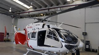 Estado adquire helicóptero biturbina destinado exclusivamente a serviços aeromédicos