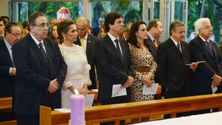 Missa foi presidida por Dom Walmor Oliveira de Azevedo na Capela do Palácio da Liberdade