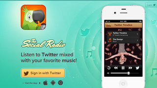 Os argentinos da The Social Radio desenvolveram um aplicativo que combina voz, música e Twitter