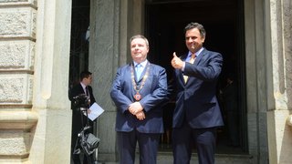 Solenidade de posse do novo governador Alberto Pinto Coelho