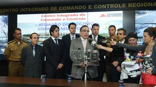 Alberto Pinto Coelho apresentou o CICC à imprensa nesta quinta-feira (29/05)