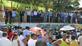 Cerimônia de inauguração da nova sede ocorreu neste sábado (17/05), em São João Evangelista