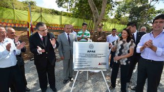 Governador Alberto Pinto Coelho visita São João Evangelista e inaugura nova sede da Apae