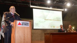 O governador Alberto Pinto Coelho enfatizou o papel dos peritos para a sociedade mineira