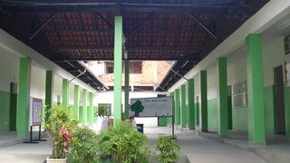 A Escola Estadual Geraldo Gomes, em Ipatinga, é uma das unidades a concluir suas reformas