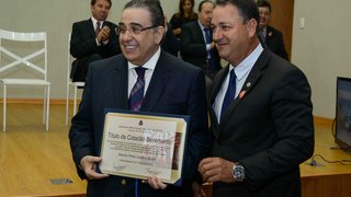Alberto Pinto Coelho foi agraciado com os títulos de cidadão benemérito e honorário de Juiz de Fora