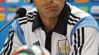 O meia da seleção argentina, Augusto Fernández