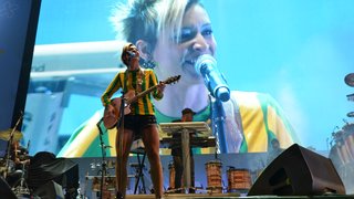 Cantora Dani Moraes é uma das atrações neste terceiro dia de FIFA Fan Fest em Belo Horizonte