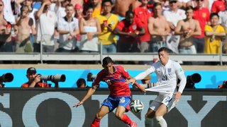 Costa Rica e Inglaterra disputaram a última partida válida pela fase de grupos da Copa no Mineirão