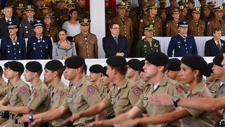 Evento de comemoração aos 239 anos da Polícia Militar foi realizado nesta segunda-feira, em BH