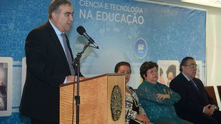 Narcio Rodrigues destacou a importância das ferramentas tecnológicas na sala de aula