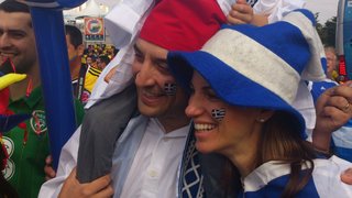 O grego Stelios Nikolakakis veio para Belo Horizonte com a esposa, a paulista Fabiana Bacchini