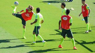 Seleção Brasileira treinou no SESC Venda Nova, nesta sexta-feira (27/06)
