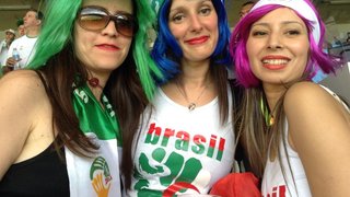 Mais de 56 mil torcedores agitam o Mineirão em partida entre Bélgica e Argélia