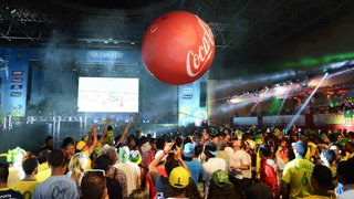 Torcedores de todo o mundo comparecem a Fan Fest em Belo Horizonte