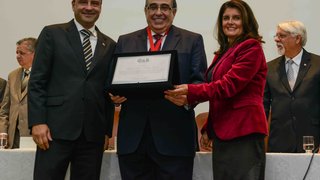 A comenda é a maior honraria da seção mineira da Ordem dos Advogados do Brasil