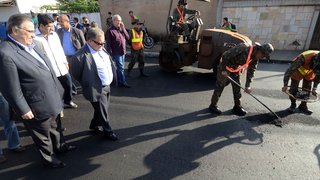 Governador acompanhou a execução de obras de infraestrutura no município