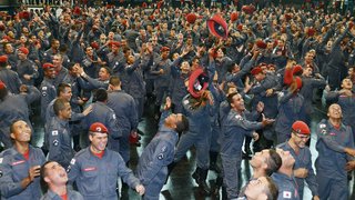 Minas Gerais recebe 1.010 novos soldados para o Corpo de Bombeiros