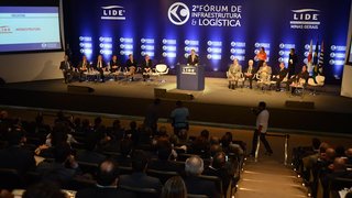 O 2º Fórum de Infraestrutura e Logística foi realizado na Cidade Administrativa, em Belo Horizonte