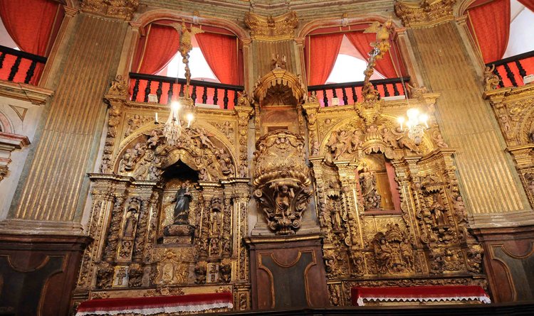 A Matriz Nossa Senhora do Pilar, em Ouro Preto, é considerada um dos principais expoentes do Barroco