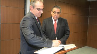 Governador Alberto Pinto Coelho empossa o novo procurador-geral de Justiça