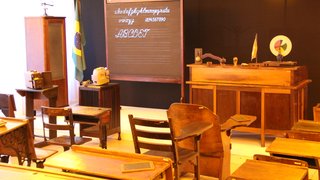 O Museu da Escola Ana Maria Casasanta está localizado no campus da Magistra, em Belo Horizonte