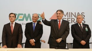 Cerimônia de posse do economista Mauro Borges como diretor-presidente da Cemig