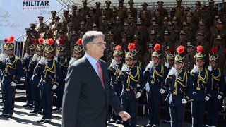 Fernando Pimentel participou da posse do novo comando-geral da Polícia Militar de Minas Gerais