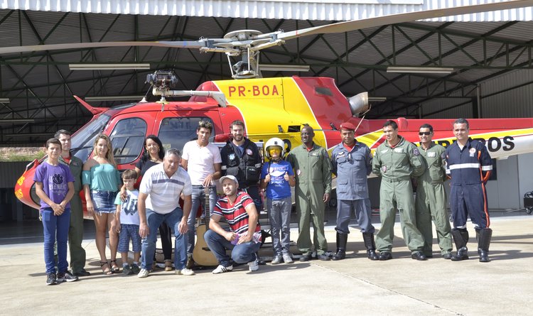 Encontro ocorreu no Batalhão de Operações Aéreas do Corpo de Bombeiros Militar de Minas Gerais